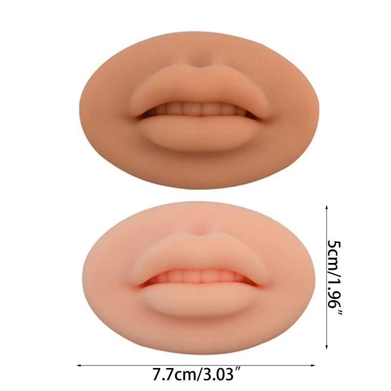 Mô Hình Đôi Môi 5D Bằng Silicone Dùng Luyện Tập Trang Điểm