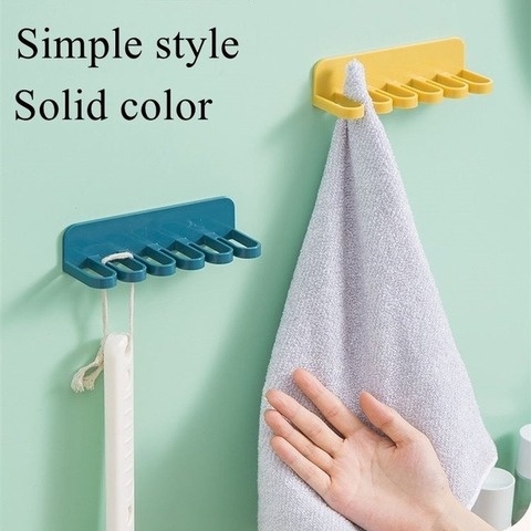 Giá treo khăn gắn tường đa năng sáng tạo tiện dụng cho nhà bếp/ phòng tắm