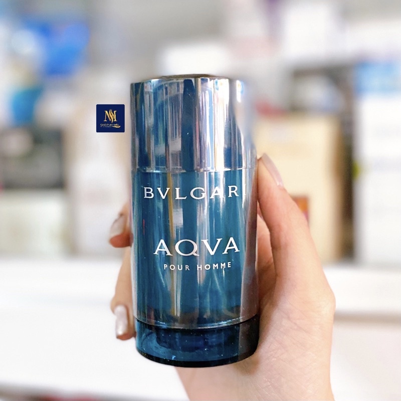 Lăn Khử Mùi Nam Bvlgari Aqva Pour Homme Hương Nước Hoa Nam Tính 75ML