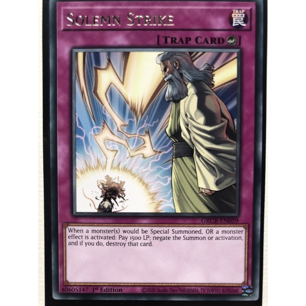 Solemn Strike | GRCR-EN059