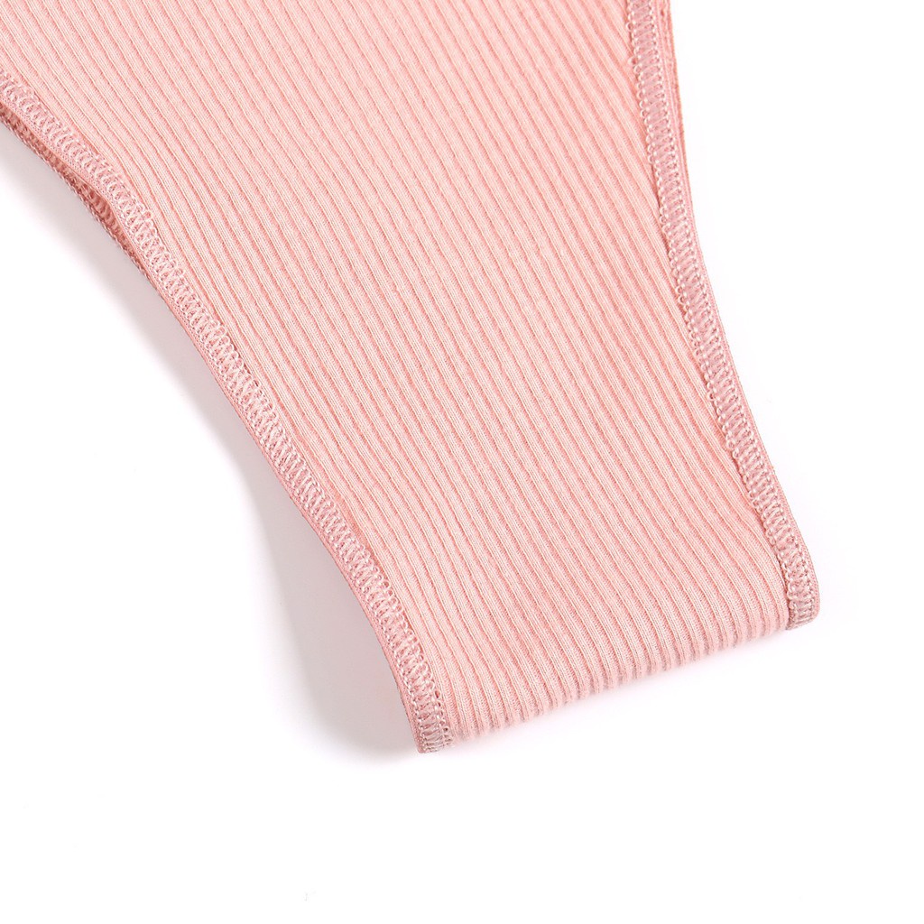 Quần Lót Nữ ❤️FREESHIP❤️ Quần Lót Cotton Gân Tăm Cao Cấp sexy quyến rũ mã D001