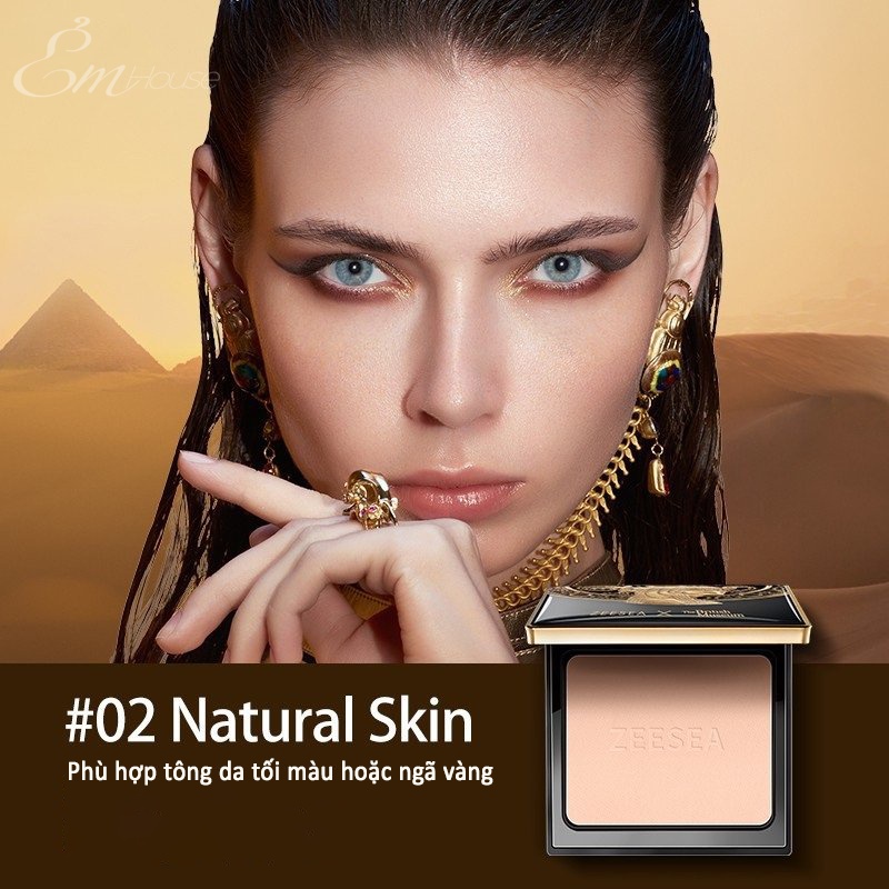 Phấn Phủ Dạng Lì ZEESEA Chống Thấm Nước Cho Da Dầu Matte Setting Powder