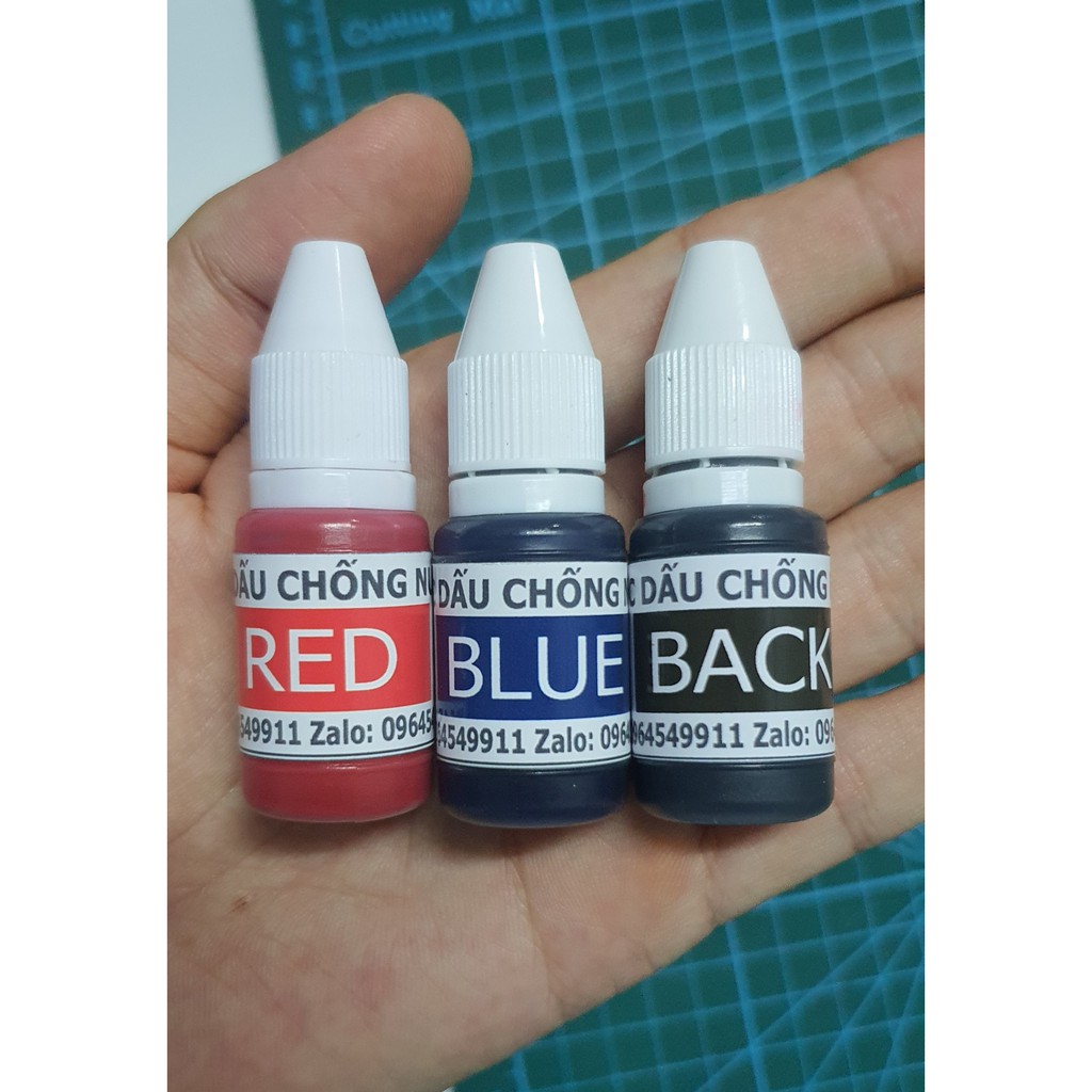 Mực dấu flash chuyên dùng cho dấu chìm mực thẩm thấu