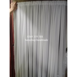 Rèm Trang Trí Sinh Nhật May Sẵn (cho khung cao 2,5m dài 3m)