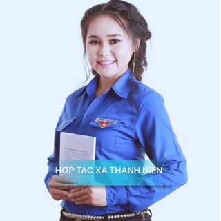 Áo sơmi Đoàn Thanh niên - Tay dài (logo thêu)