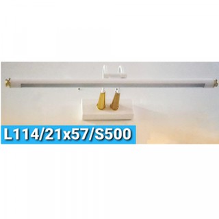 Đèn soi tranh, đèn rọi gương phòng tắm L114 - bảo hành 2 năm; Đèn chiếu gương cao cấp thân inox cao cấp chống rỉ