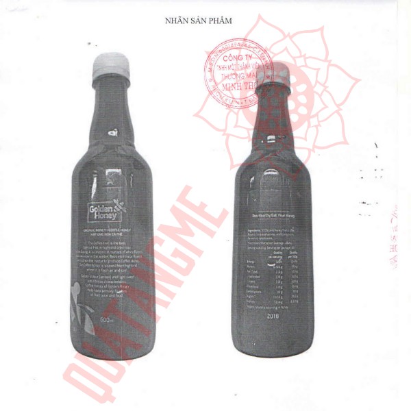 [Mã FMCGMALL - 8% đơn 250K] Mật ong hoa cà phê nguyên chất Golden Honey 500ml, mật ong đắk lắk nuôi | BigBuy360 - bigbuy360.vn