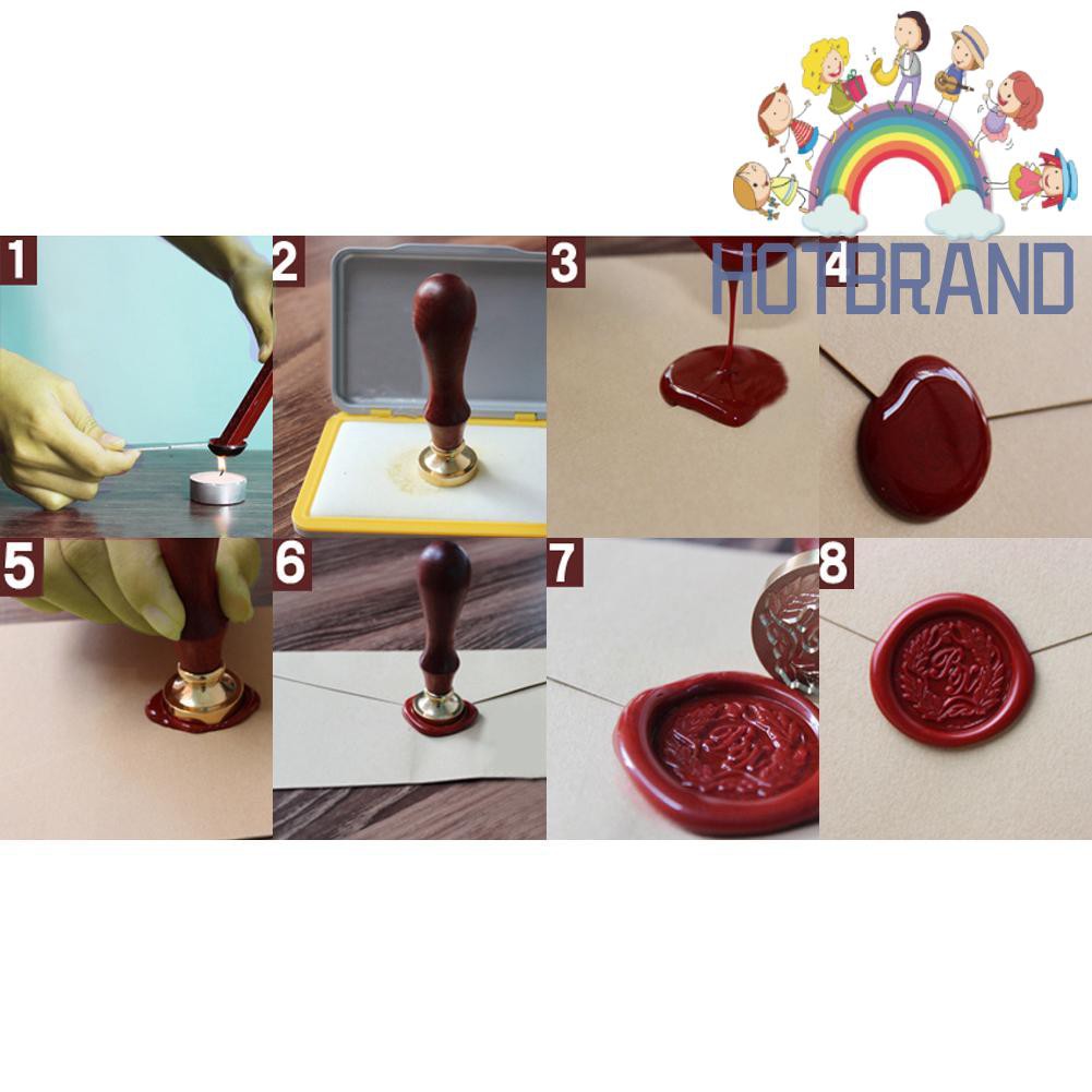 Con Dấu Sáp Bằng Kim Loại Phong Cách Cổ Điển