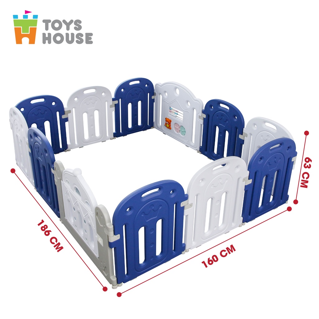 Quây cũi, nhà banh cho bé nhựa nguyên hình, hình ốc sên Toys House WM19005 - hàng chính hãng
