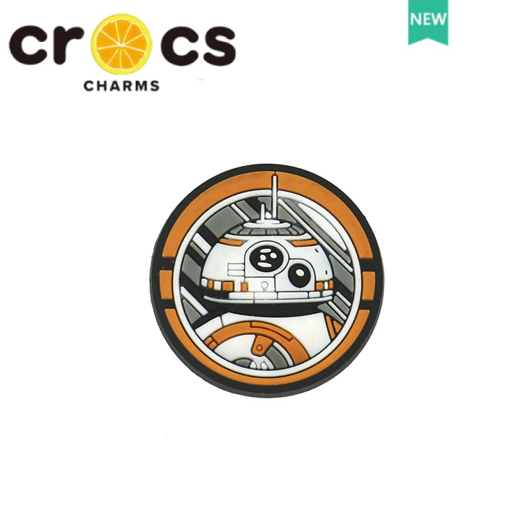 Khóa Cài Giày crocs Hình Tàu Vũ Trụ Phi Hành Gia Trang Trí Trên Cùng DIY