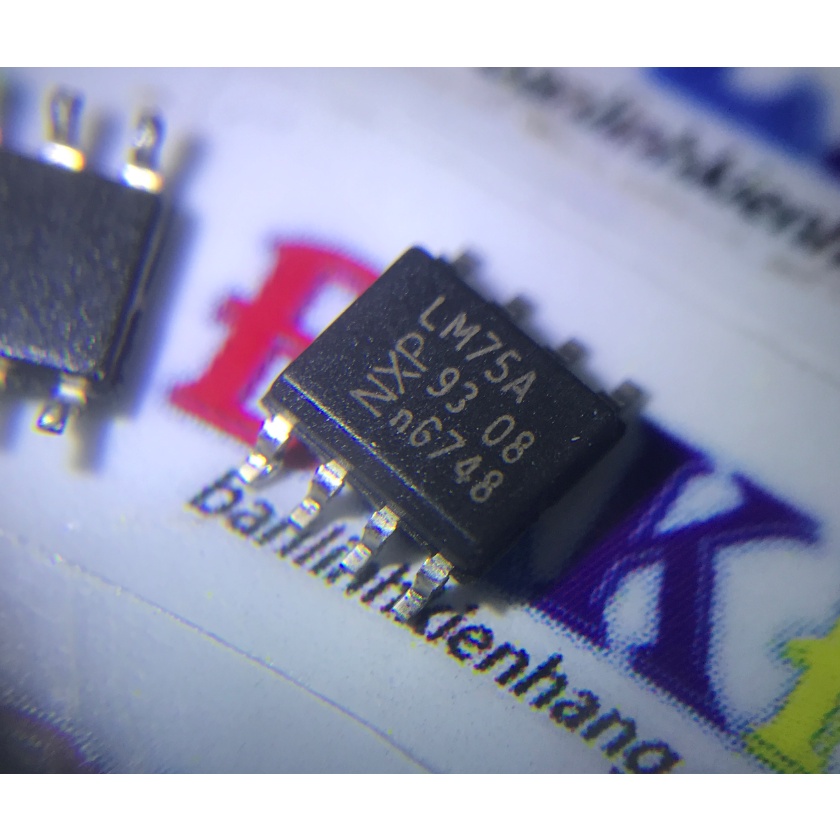 2 IC cảm biến nhiệt độ LM75A SOP-8 chính hãng NXP