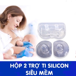 Trợ ti Hộp 2 núm silicon