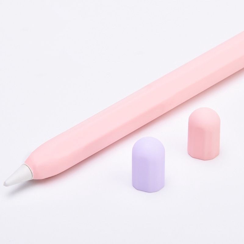 [MÃ MACHM10K giảm 10k đơn bất kỳ] Ốp Silicon Nhiều Màu Cho Bút Cảm Ứng Apple Pencil 2/1 Pencil Case