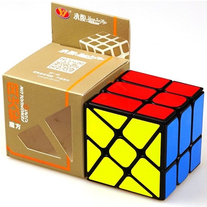 Rubik Biến Thể Windmill - Khối Robik Cối Xoay Gió Xoay Mượt Nhẹ Nhàng, Đẹp - RFISHER01