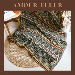 Thảm Thổ Cẩm Phong Cách Bohemian Trang Trí Phòng Siêu Xinh