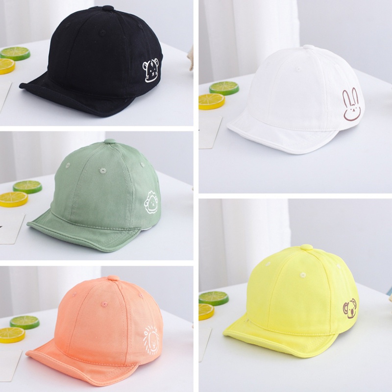 Mũ Lưỡi Trai Nhiều Màu Sắc Thời Trang Mùa Hè Dễ Thương Cho Bé