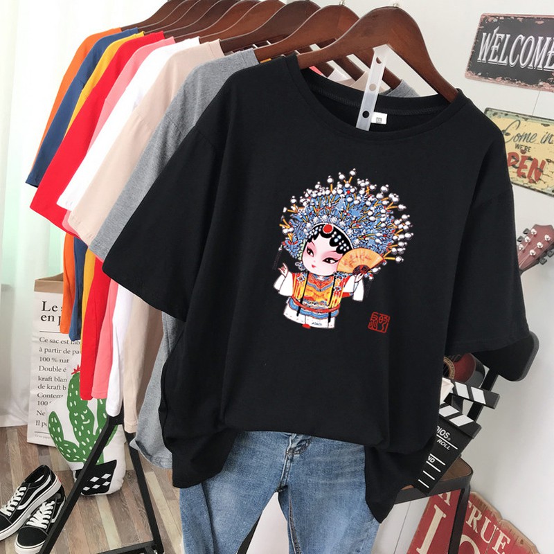 NRVP Áo Thun Nữ Ngắn Tay Cổ Tròn Thời Trang Hè 2021 Trung Hoa