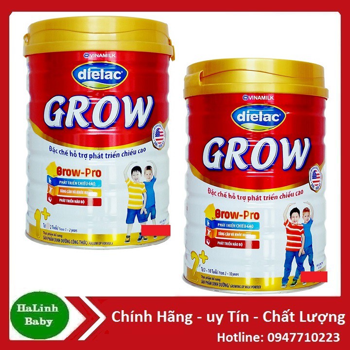 Sữa Dielac Grow 1+ 2+ 900g Date [2023]