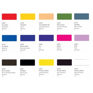 [ARBAT] Màu gouache lẻ Holbein - Tuýp 15ml