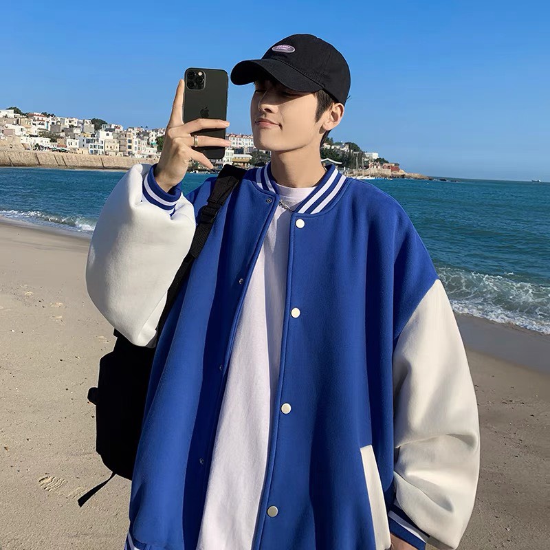 Áo Bomber Nỉ cotton trơn_5H2T