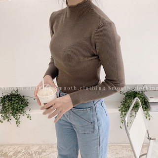 áo len tăm cổ quăn