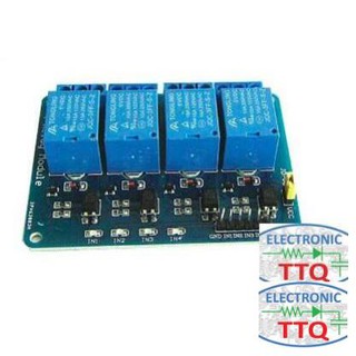 Module 4 relay với opto cách ly