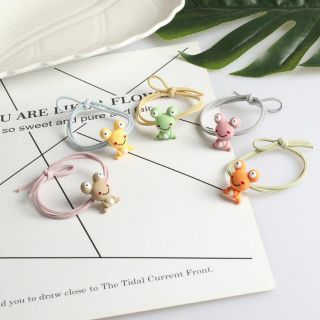 Chun Buộc Tóc Chú Ếch Cute