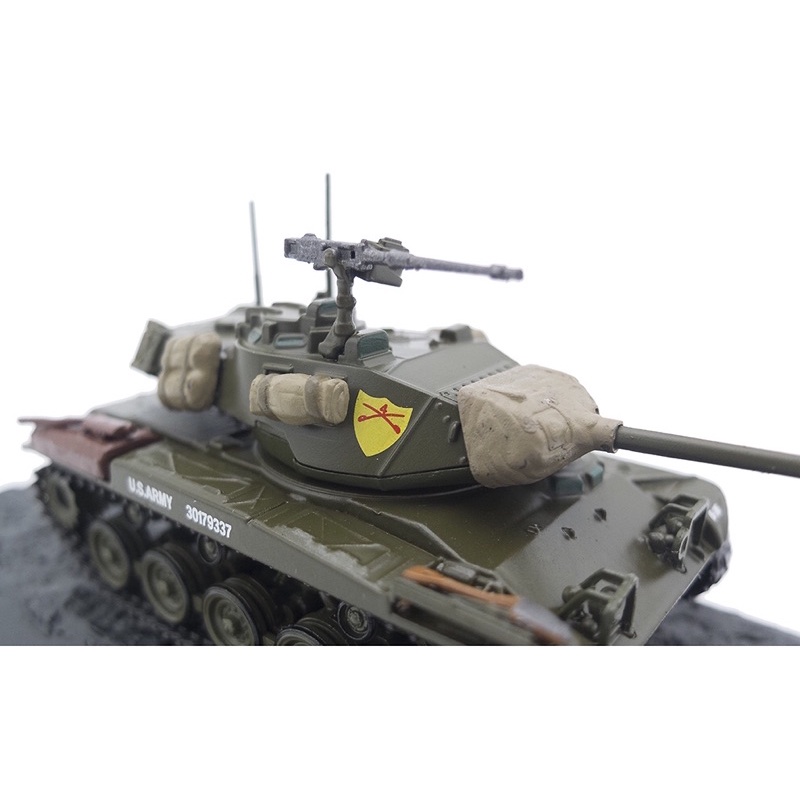 Mô hình xe tăng tỷ lệ 1:72 DeAgostini M-41 US  Army, Sư đoàn Kỵ binh số 25 “Tia chớp nhiệt đới” trong CTVN.
