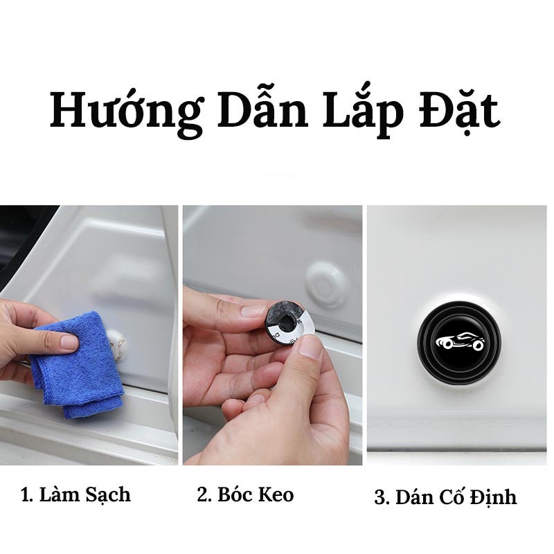 Nút Giảm Chấn Cửa, Đệm Giảm Lực Đóng Cửa Ô Tô
