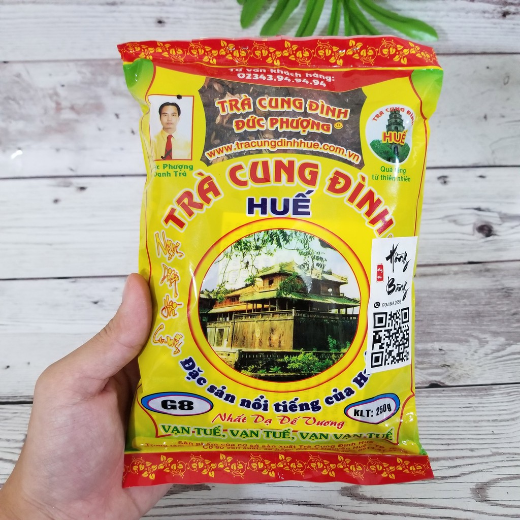 [Mã 267FMCGSALE giảm 8% đơn 500K] TRÀ CUNG ĐÌNH HUẾ gói 250G (trà cung đình loại 1 phân phối chính hãng, date dài hạn) | BigBuy360 - bigbuy360.vn