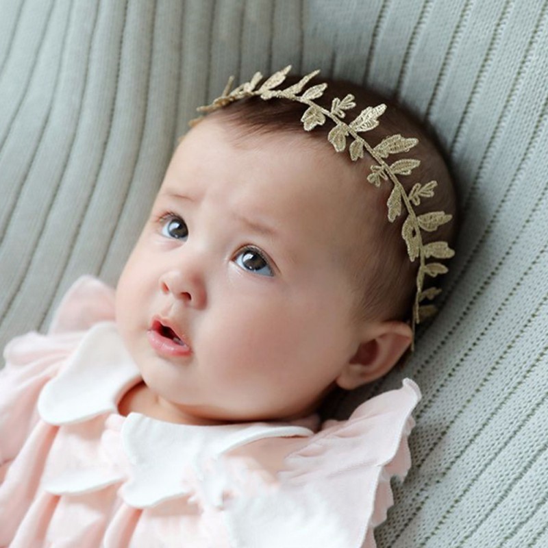 Dây đội đầu kiểu dáng công chúa dễ thương cho bé gái