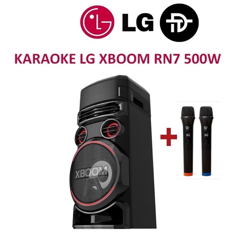 Loa Karaoke LG XBOOM RN7 Hàng Chính Hãng 100% Bảo Hành 12 Tháng-Giúp Bạn Thoả Sức DJ Và Hát Karaoke