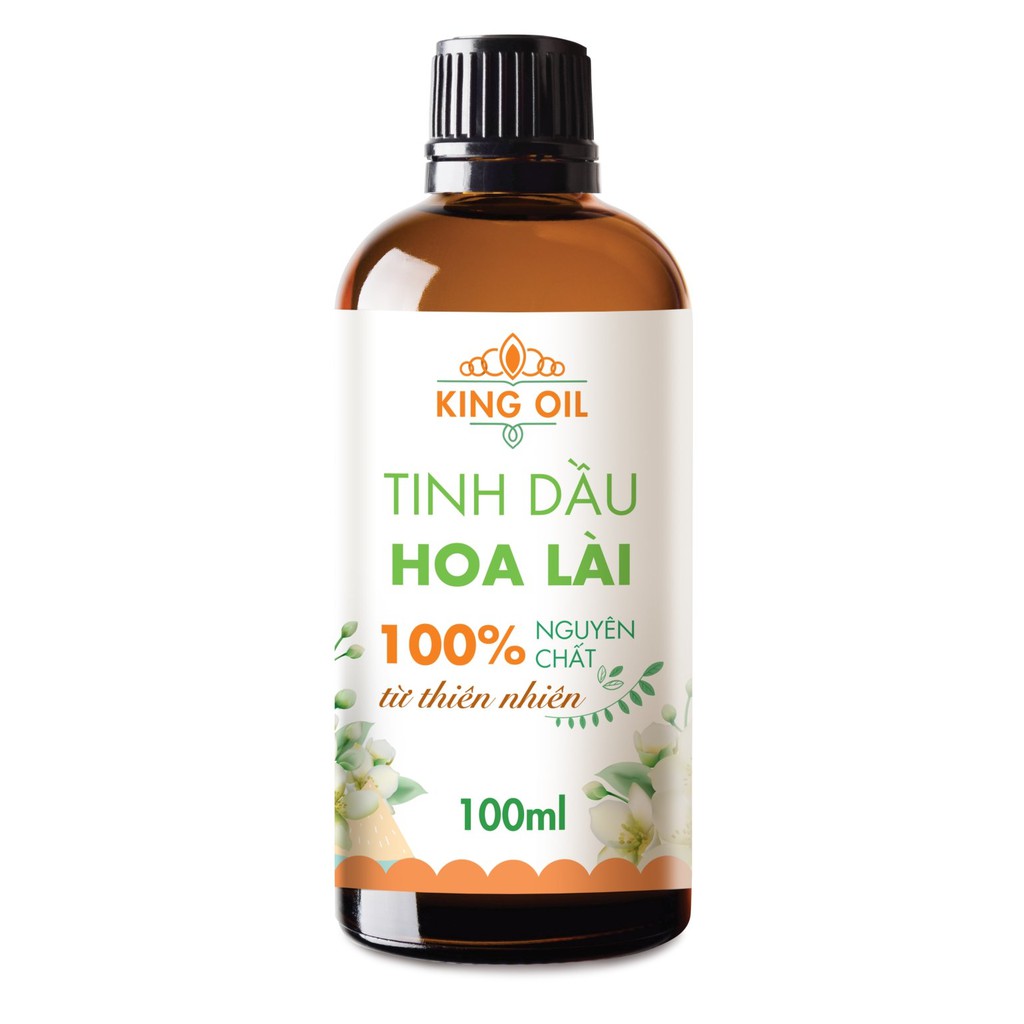 Tinh dầu hoa lài (hoa nhài) nguyên chất từ thiên nhiên, xông phòng, đuổi muỗi, thơm phòng - KingOil