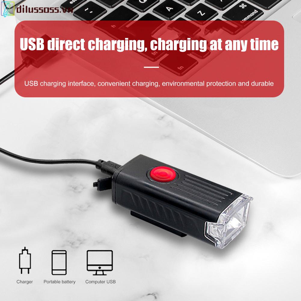 Đèn pha LED XPG chống nước 400LM 700mAh cho xe đạp leo núi