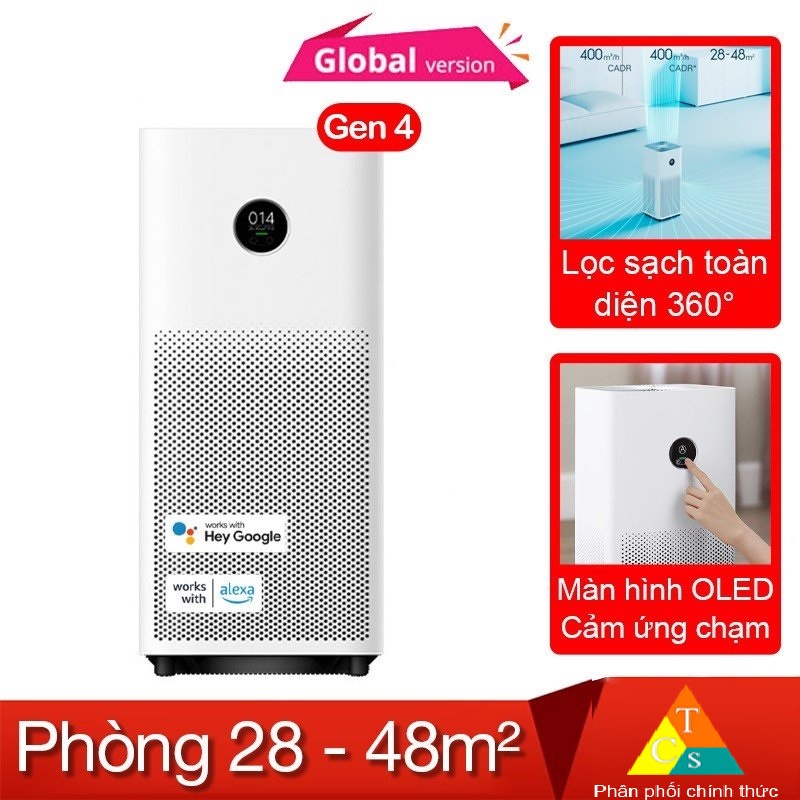 Máy lọc không khí Mi Air Purifier 4 BHR5096GL Quốc Tế