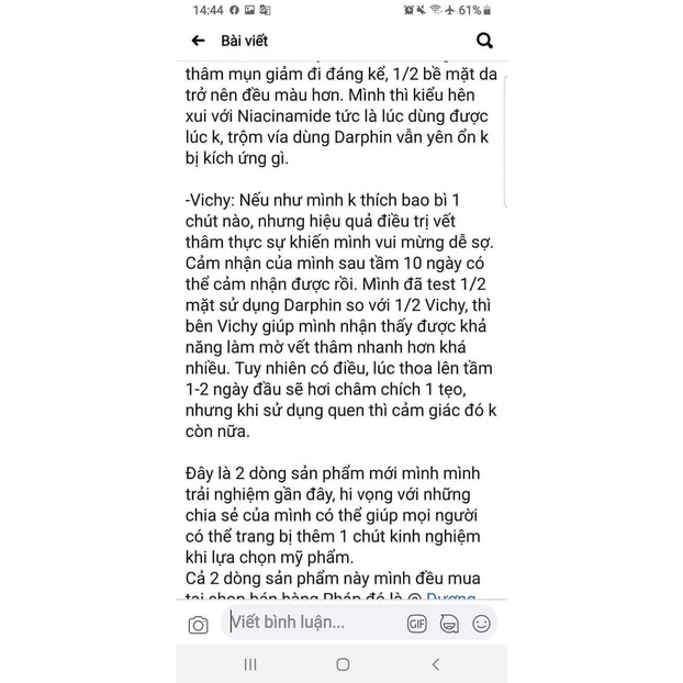 Serum ống Vichy Peptide-C Vichy Glyco-C