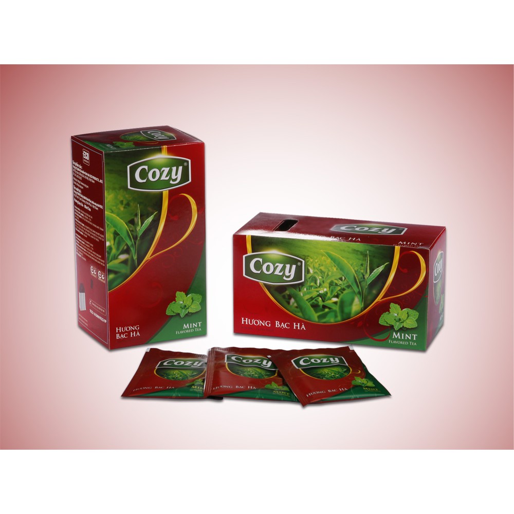 Trà Cozy hương Bạc Hà