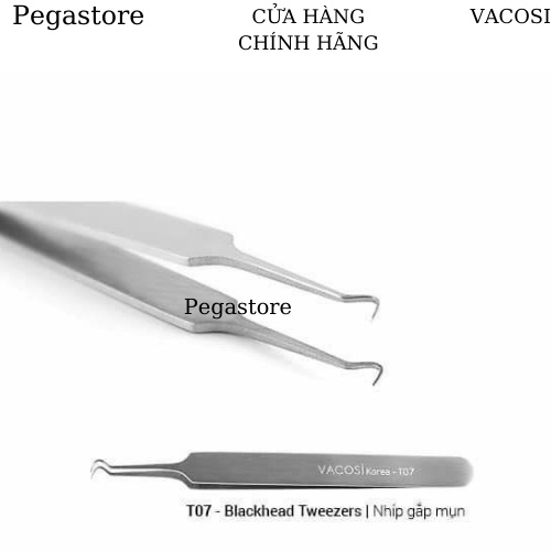 Nhíp gắp mụn Vacosi T07 - nhíp Hàn Quốc