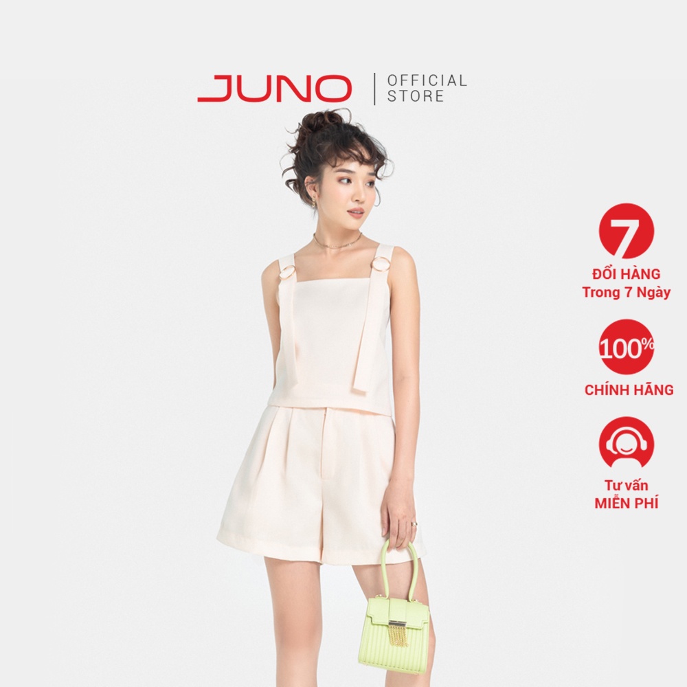 Áo Kiểu Thời Trang JUNO 2 Dây Dáng Suông JNAKI016