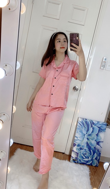 Đồ bộ pijama Phi Bèo - Tay ngắn quần dài 40-60kg