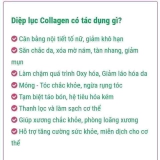 Tăng cân diệp lục