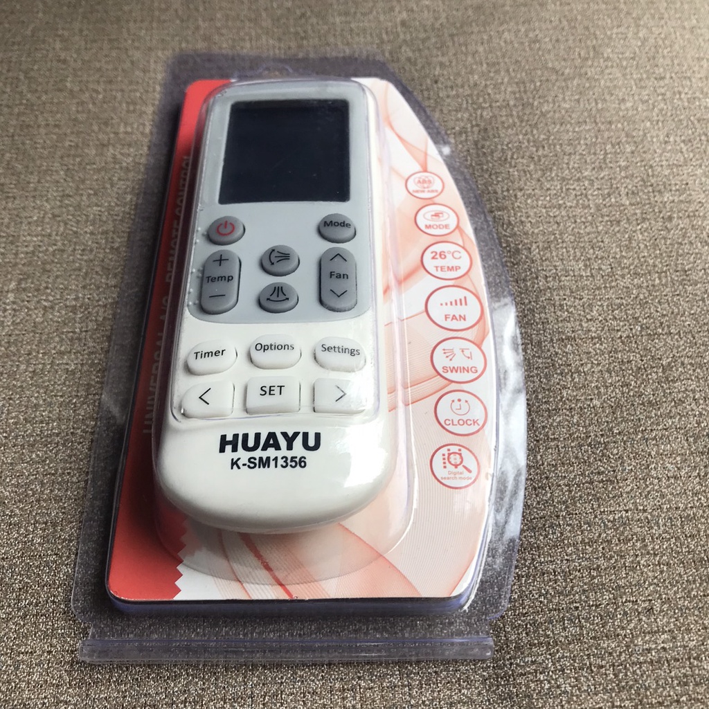 [ĐA NĂNG] Điều khiển điều hòa máy lạnh đa năng K-SM1356