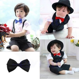 Nơ đeo cổ áo cho bé trai và bé gái siêu xinh