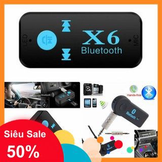 [5🌟][FREESHIP-150K] USB BLUETOOTH X6 3IN1 CHO XE HƠI, AMPLY, LOA (2629) [SALE]