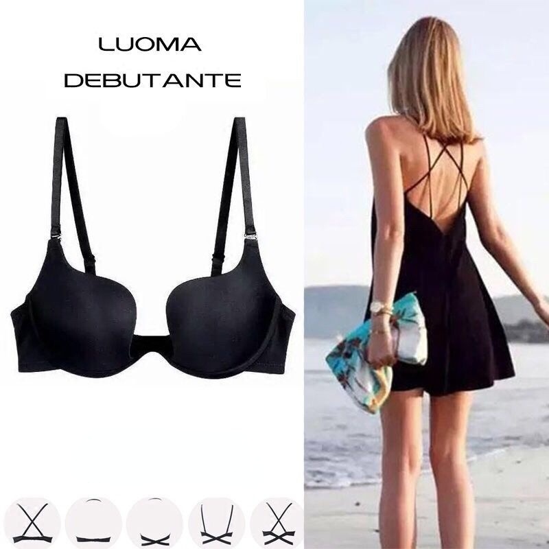 Áo Lót Không Đường May Cổ Chữ v Sâu Gợi Cảm Dành Cho Nữ