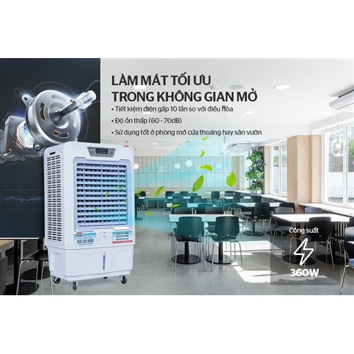 QUẠT ĐIỀU HOÀ - MÁY LÀM MÁT KHÔNG KHÍ SUNHOUSE SHD7772