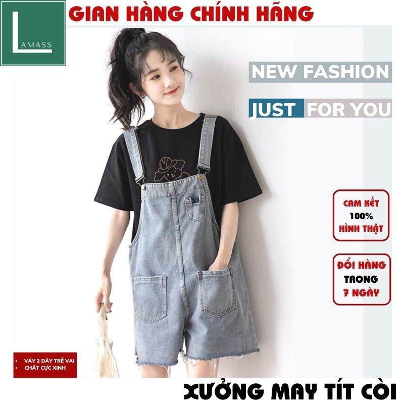 (ẢNH THẬT) yếm nữ 💚quần yếm jean nữ ,jean nữ cực xinh ,phong cách bánh bèo, vintage ,trẻ trung hàn quốc ulzzang LAMASS | BigBuy360 - bigbuy360.vn