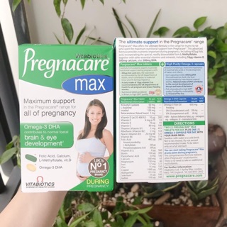 Vitamin bầu pregnacare -max