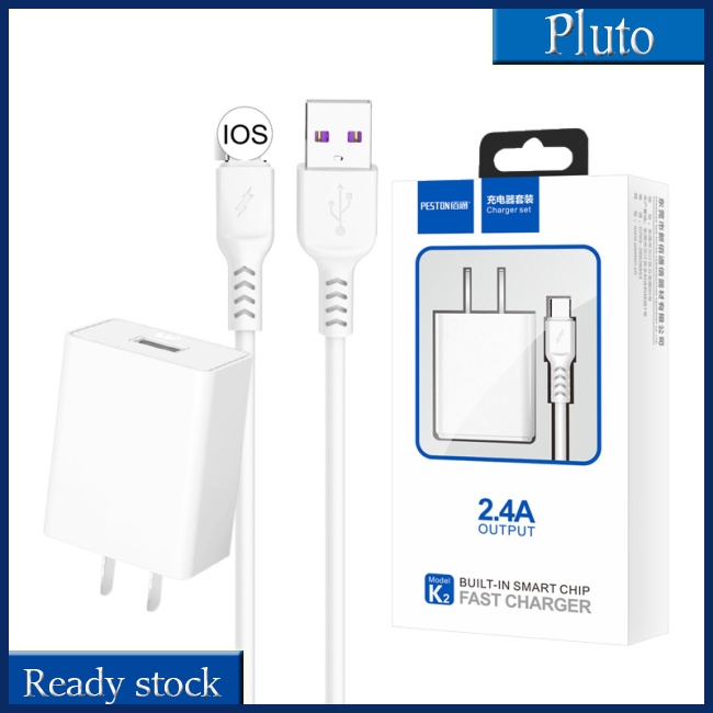 Mới Dây Cáp Sạc Nhanh Giao Diện Usb 5v 2.4a Cho Điện Thoại Di Động