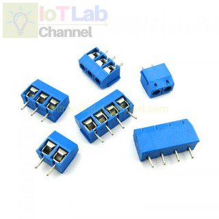 Đầu kết nối terminal KF301 5.08mm 2-6 chân